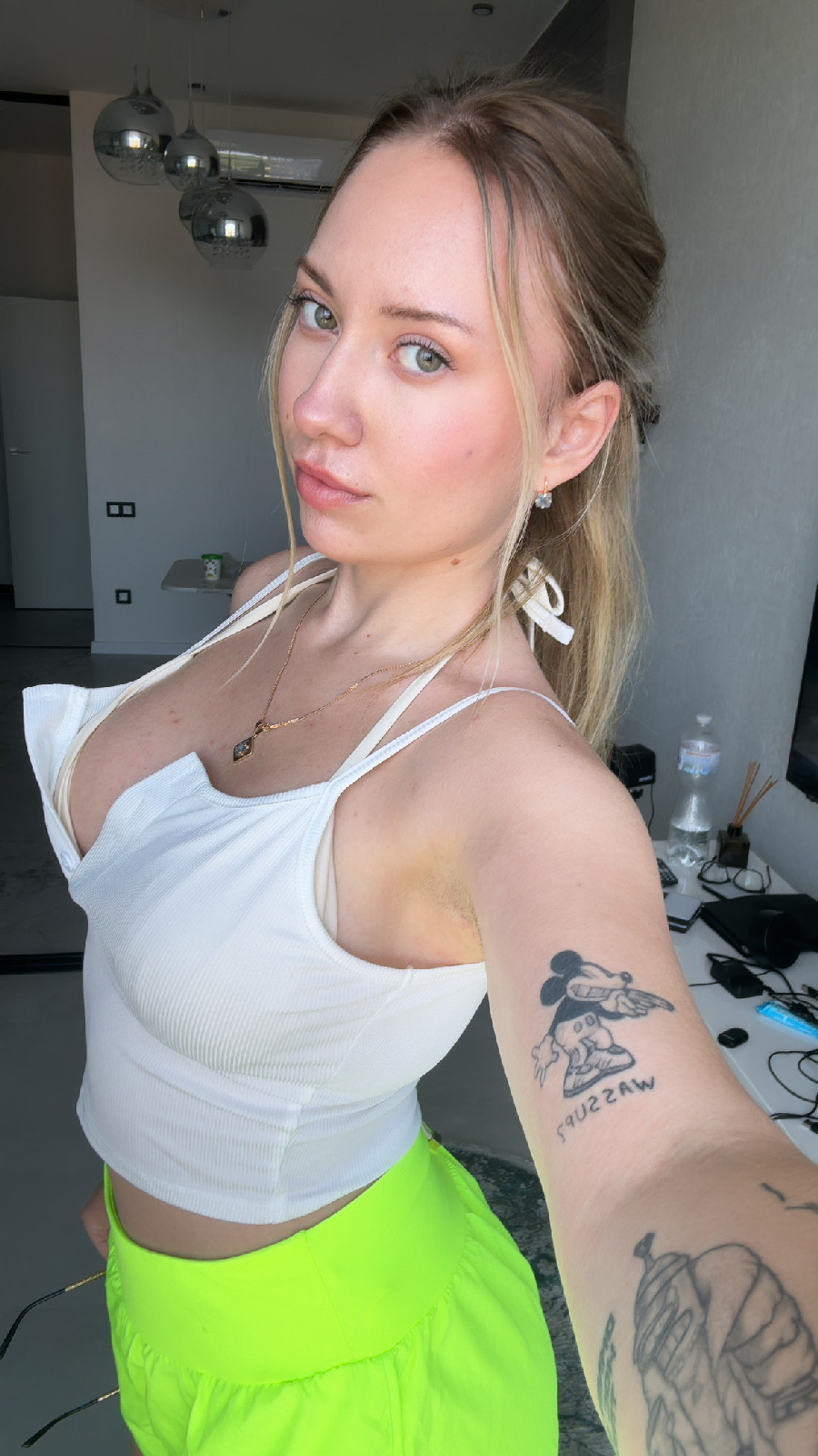 KateV in her underwear in Vishakhapatnam