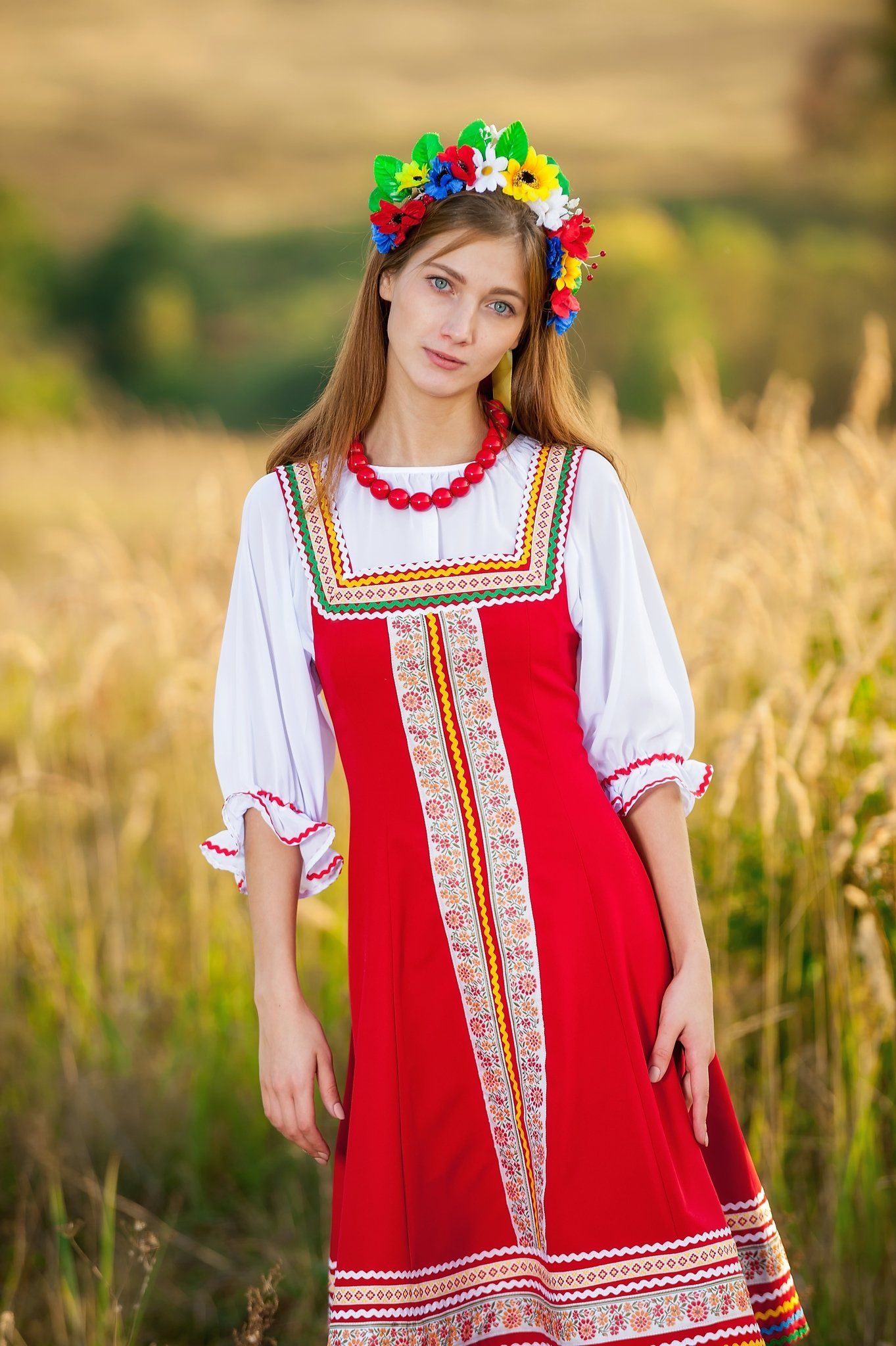 Women in Slavic costumes in Vishakhapatnam — step in, relax, and chat live